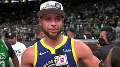 Steph Curry describes his emotions after Warriors win 2022 NBA Finals