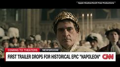 Joaquin Phoenix reigns supreme in new "Napoleon" trailer