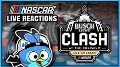 2024 NASCAR Cup Series Busch Light Clash At The Coliseum LIVE Race Reaction! 🔴