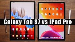 Samsung Galaxy Tab S7 vs iPad Pro - Full Comparison