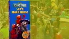 Sesame Street - Let's Make Music (2000 VHS Rip)