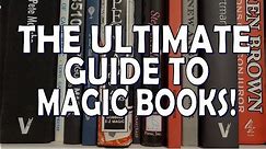 REVIEW: ULTIMATE GUIDE to Magic Tricks Books !!! Beginner / Intermediate / Advanced