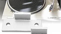 ULXIOM Turntable Dust Cover Hinge Fit for Technics SL-D2 3200 B2 Q2 D3 Record Player, 2 Pcs Repair Tab Bracket