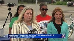 Mass. RMV providing update after new law allowing undocumented immigrants to get a driver's license takes effect.