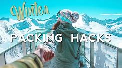 18 Travel WINTER Packing Hacks - How to Pack Better
