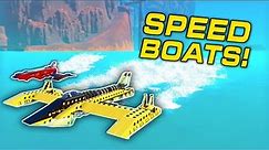 Racing FAST Speed Boats in The Grand Island Tour! (Trailmakers Multiplayer Gameplay)