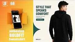 Boldfit | Black | | Sweatshirt | Unboxing and Review | Hindi | Garry FA | We Make Sure™