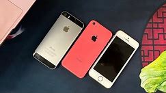 iPhone 5c vs iPhone 5s vs iPhone se