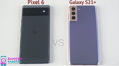 Google Pixel 6 vs Samsung Galaxy S21 Plus SpeedTest and Camera Comparison