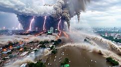 TOP 50 minutes of natural disasters! The biggest events in world! The world is praying for people!