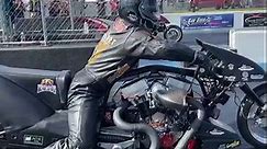 TOP FUEL HARLEY EXPLODES!