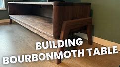 Can a novice woodworker build Bourbonmoth Whiskey Table?