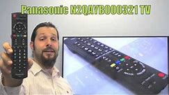 Panasonic N2QAYB000321 TV Remote Control - www.ReplacementRemotes.com