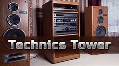 Stereo Components of Technics Tower