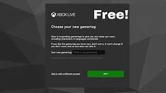 How to Change Your Xbox Gamer tag Free 2nd Time
