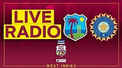 🔴 LIVE RADIO | West Indies v India | 5th Kuhl Stylish Fans T20I powered by Black and White.