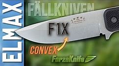 Fällkniven F1X Elmax : Small outdoor knife for bushcraft and survival