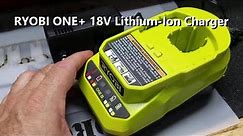 Ryobi One+ Plus Battery Charger