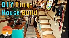 How she built a Tiny House with 70% Recycled Materials for $25k