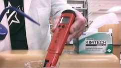 How to use handheld pH meter