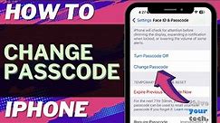 iOS 17: How to Change Passcode on iPhone