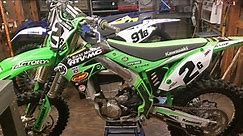 1:11 KX450 2021-2024 Clutch Plate Replacement. Installing new clutches on this Kawasaki.