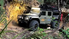 Land Rover Defender | Traxxas Trx4 | Rc Crawler 1/10 | Forest Trail