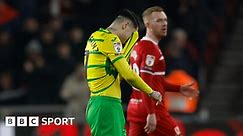 'He needs to learn from it' McLean on Sainz sending off for Norwich