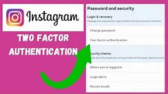 How To Add Two Factor Authentication With Phone Instagram Laptop/PC 2024