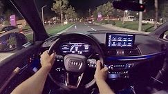 2022 Audi SQ5 Sportback S Sport POV Night Drive (3D Audio)(ASMR)