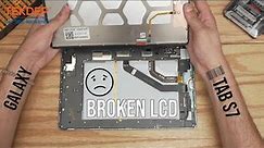 Samsung Galaxy Tab S7 - Broken Screen Replacement Repair Guide