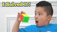 I Finally Solved It !! Rubiks Cube Fun Calvin CKN