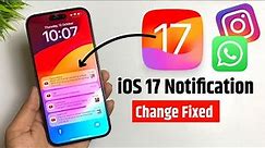 iOS 17 Notification Sound Change | How To Change Notification Sound On iPhone iOS 17 | iOS 17 Sound