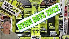 Ryobi Days 2022 Tool Deals At Home Depot #diy #tooldeals #ryobi