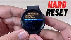 How to HARD RESET Samsung Galaxy Watch 5