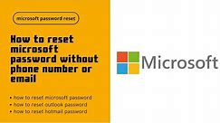 Microsoft password reset: How to reset forgotten Microsoft account password in windows 10/laptop pc