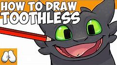 How To Draw Toothless (How To Train Your Dragon)