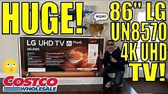 LG 86" 4K UHD Smart LED TV from Costco!