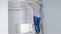 How to Install Organized Living's freedomRail Closet System