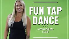 FUN INTERMEDIATE TAP COMBO // TAP DANCE TUTORIAL // INTERMEDIATE- ADVANCED LEVEL // TAP BREAKDOWN