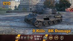 E75 - 9 Kills, 8K Damage - World of Tanks