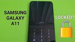 Samsung Galaxy A11 Reset password, pin . pattern , locked screen, hard reset ...