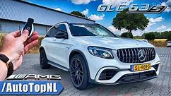 MERCEDES-AMG GLC 63 S REVIEW POV Test Drive on AUTOBAHN & ROAD by AutoTopNL