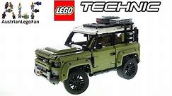 LEGO Technic 42110 Land Rover Defender - Lego Speed Build Review