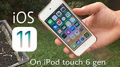 iOS 11 beta 1 hands on with the iPod touch 6 generation