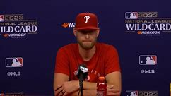 Zack Wheeler discusses Game 1 victory over the Marlins in MLB playoffs