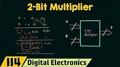 2-Bit Multiplier Using Half Adders