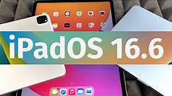 How to Update iPad to iOS 16.6 / iPadOS 16.6