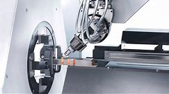 TRUMPF laser tube cutting: TruLaser Tube 5000 - Bevel cuts up to 45°