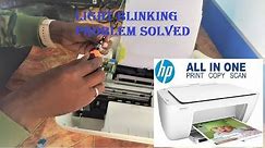 Hp Deskjet Printer 2137,2131, 2332 or 2130 light blinking | page not coming | Printer Problem solved